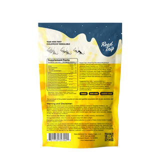 Road Trip x Happy Caps™ - MICRODOSED Gummies + Functional Mushrooms - Citrus Sunrise (Discontinued Packaging)