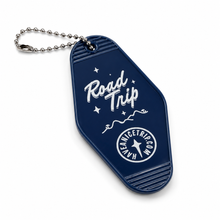 Road Trip Vintage Hotel Key Style Keychain