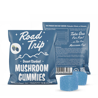 Desert Stardust Mushroom Gummies - Blue Raspberry