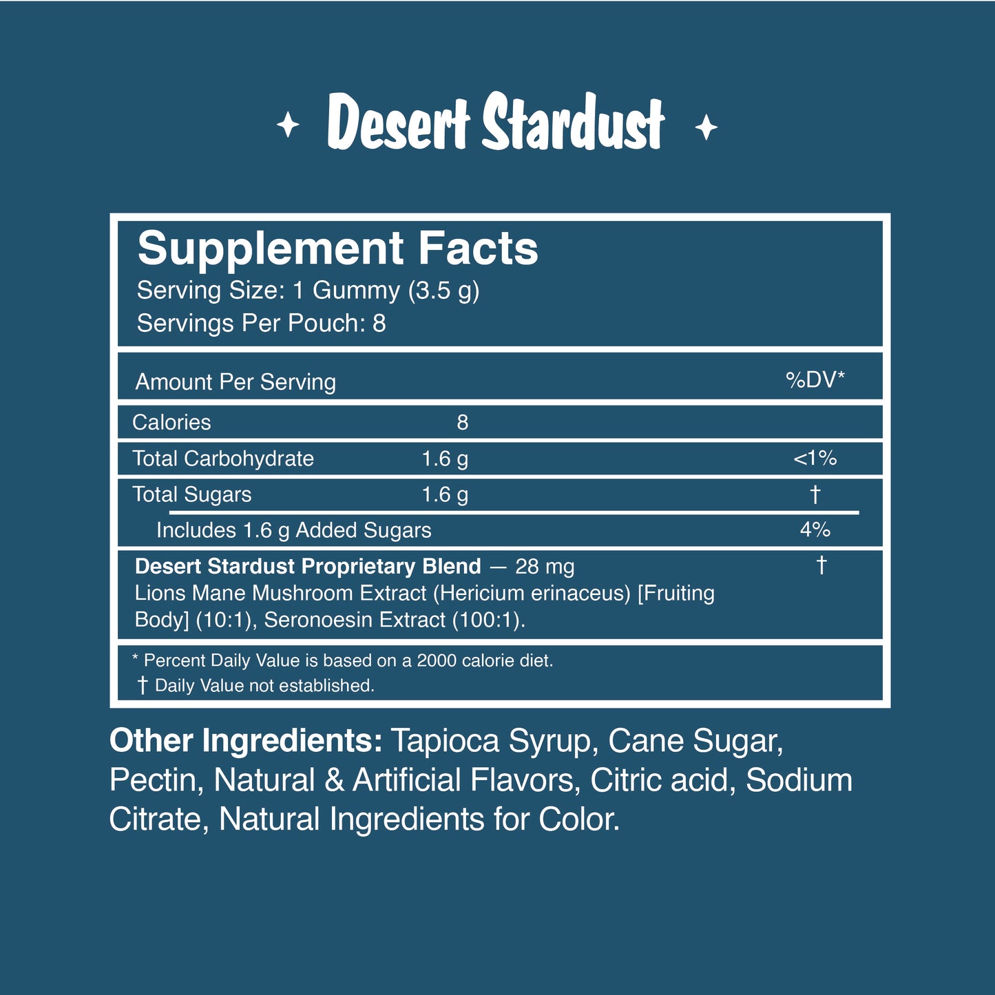 Desert Stardust Mushroom Gummies