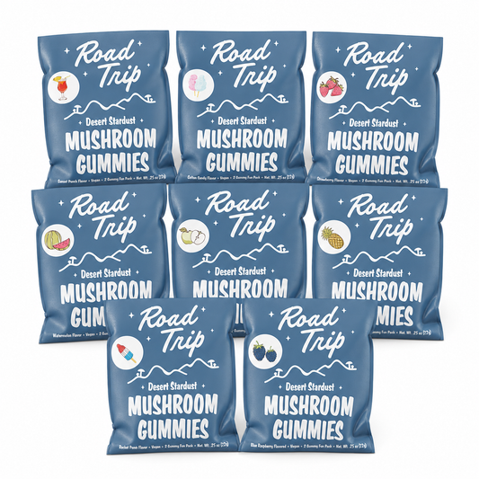 Road Trip Desert Stardust Mushroom Gummies - 2-Piece Sample Size