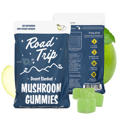 Desert Stardust Mushroom Gummies - Green Apple