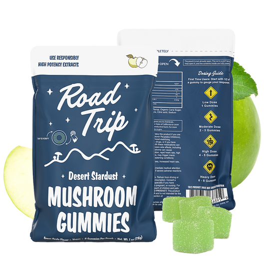 Desert Stardust Mushroom Gummies - Green Apple
