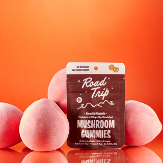 Amanita Muscaria Mushroom Gummies - Peach