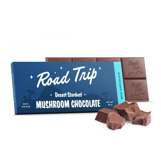 Desert Stardust Mushroom Chocolate Bar - Milk Chocolate