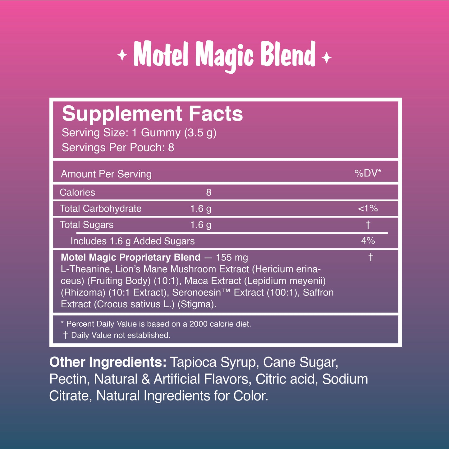 Motel Magic Mushroom Gummies
