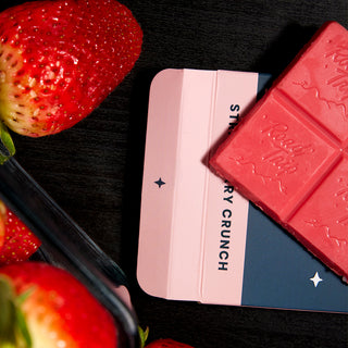 Desert Stardust Magic Mushroom Chocolate Bar - Strawberry Crunch