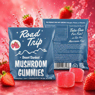 Road Trip Desert Stardust Mushroom Gummies - 2-Piece Sample Size