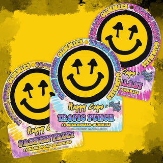 Happy Caps® x Road Trip - MICRODOSED Gummies + Functional Mushrooms